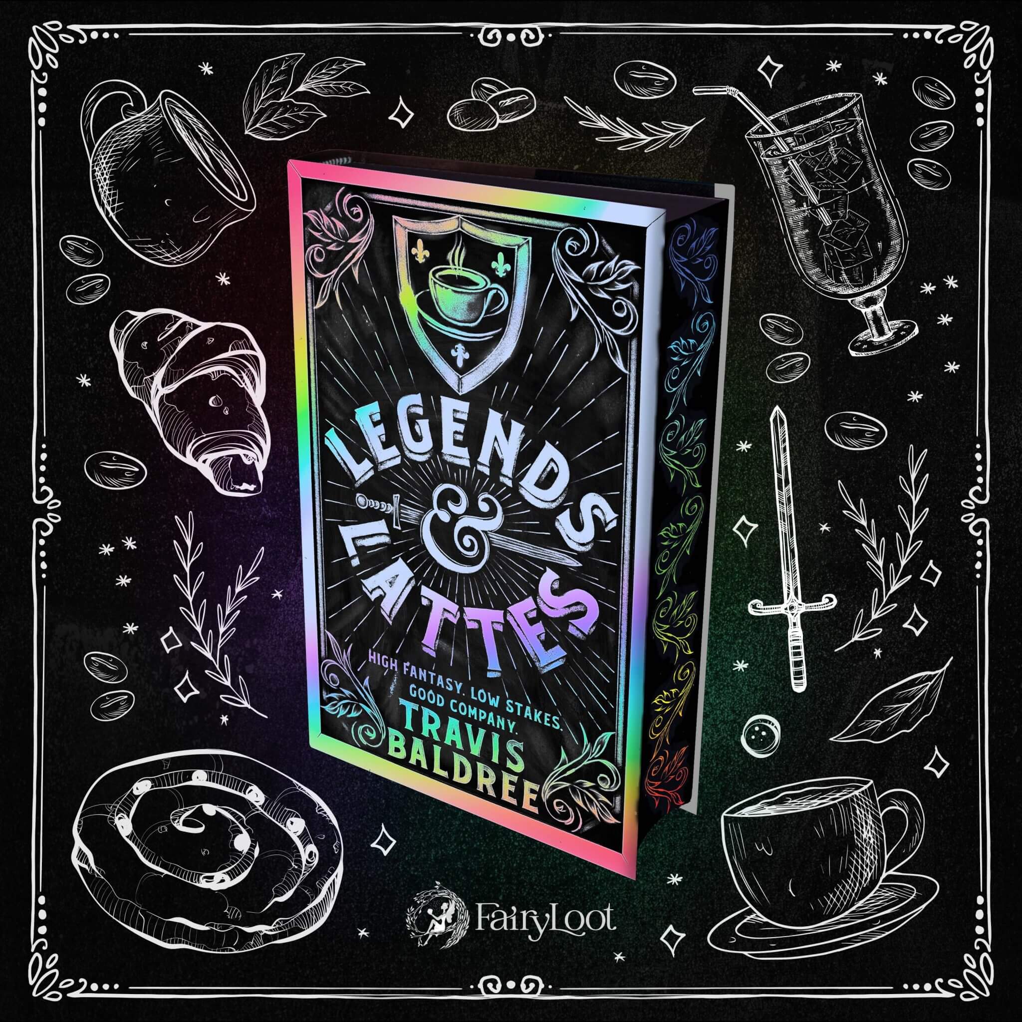 Cover of Legends & Lattes