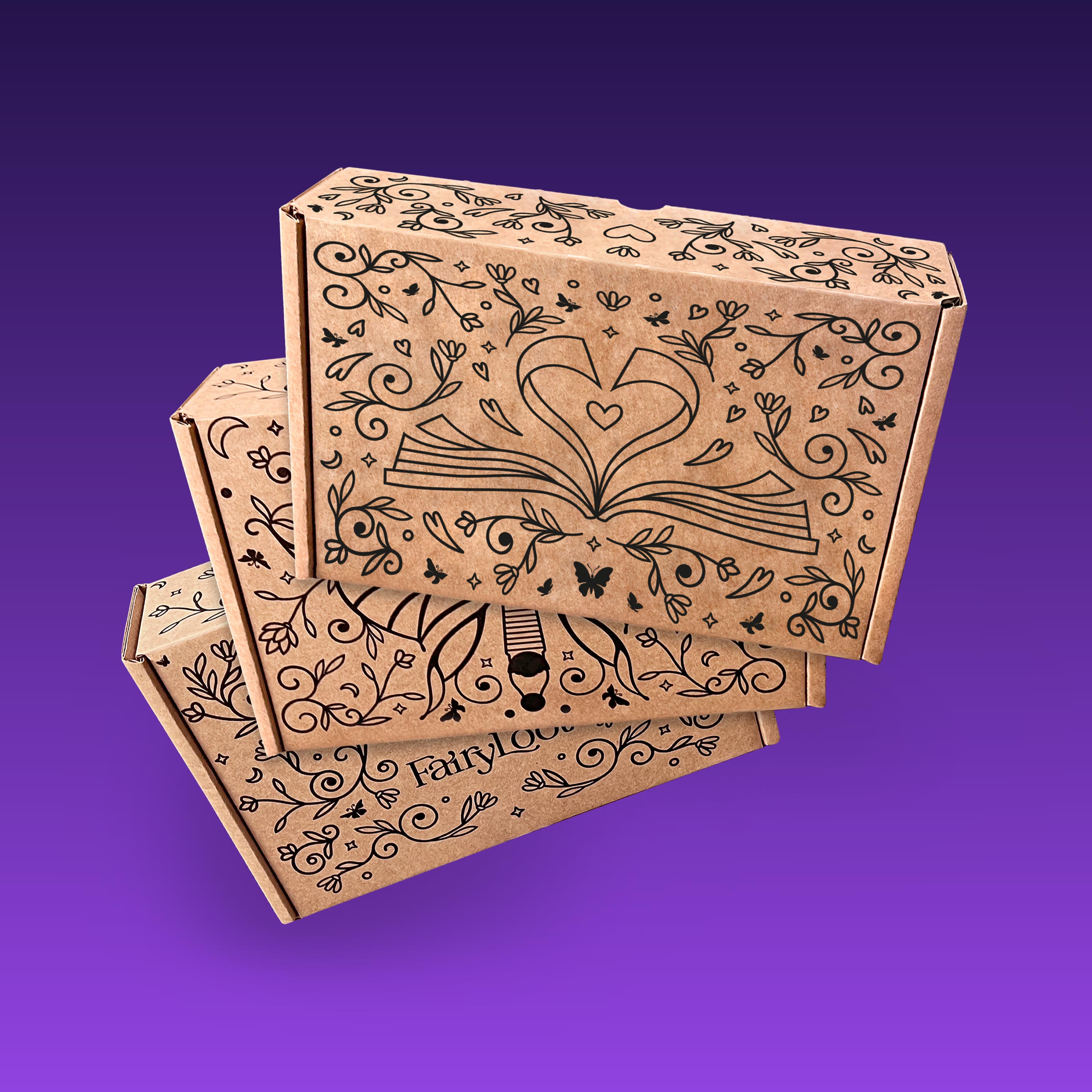 PAST BOXES Romantasy BookOnly Subscription FairyLoot