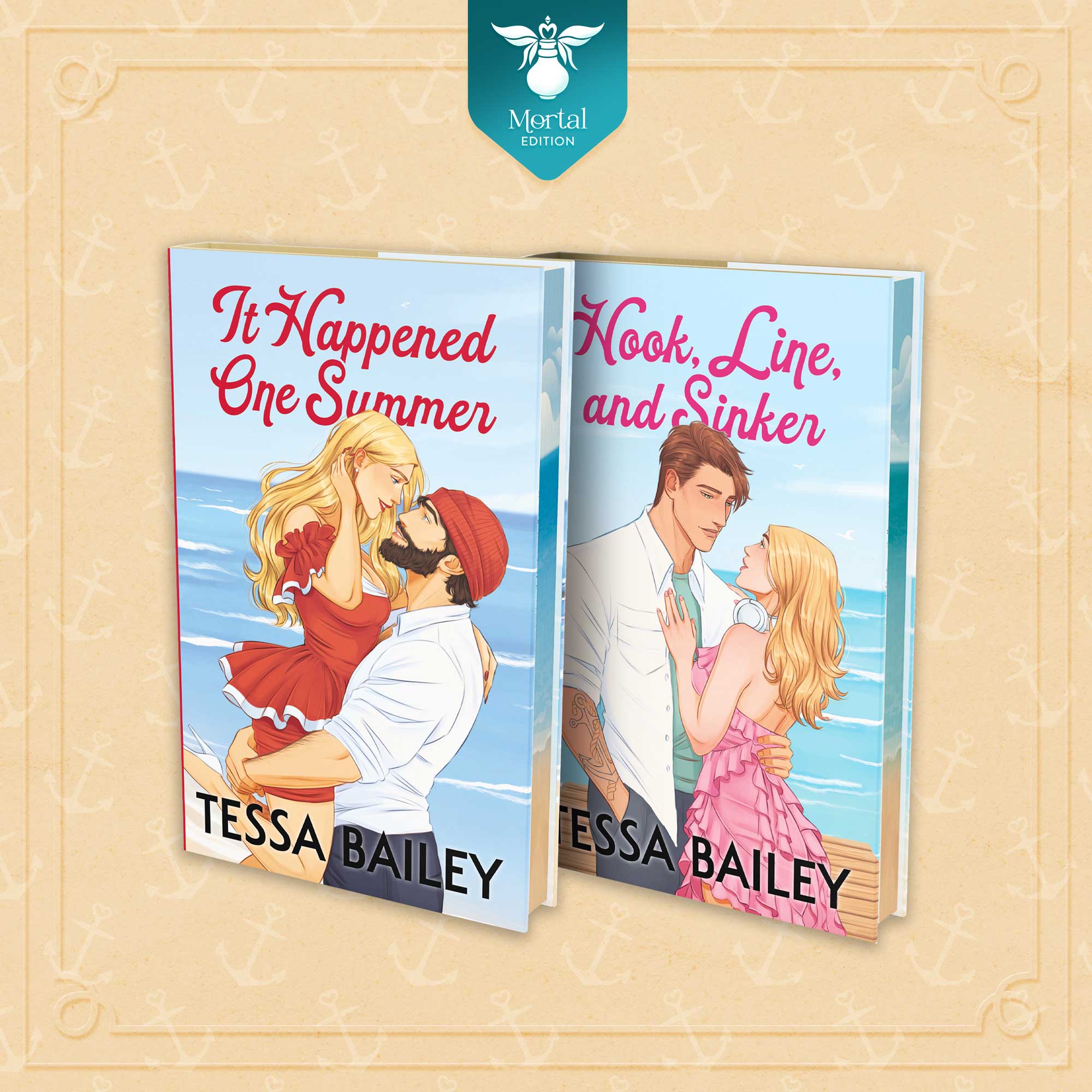the Mortal Editions of It Happened One Summer and Hook, Line, and Sinker