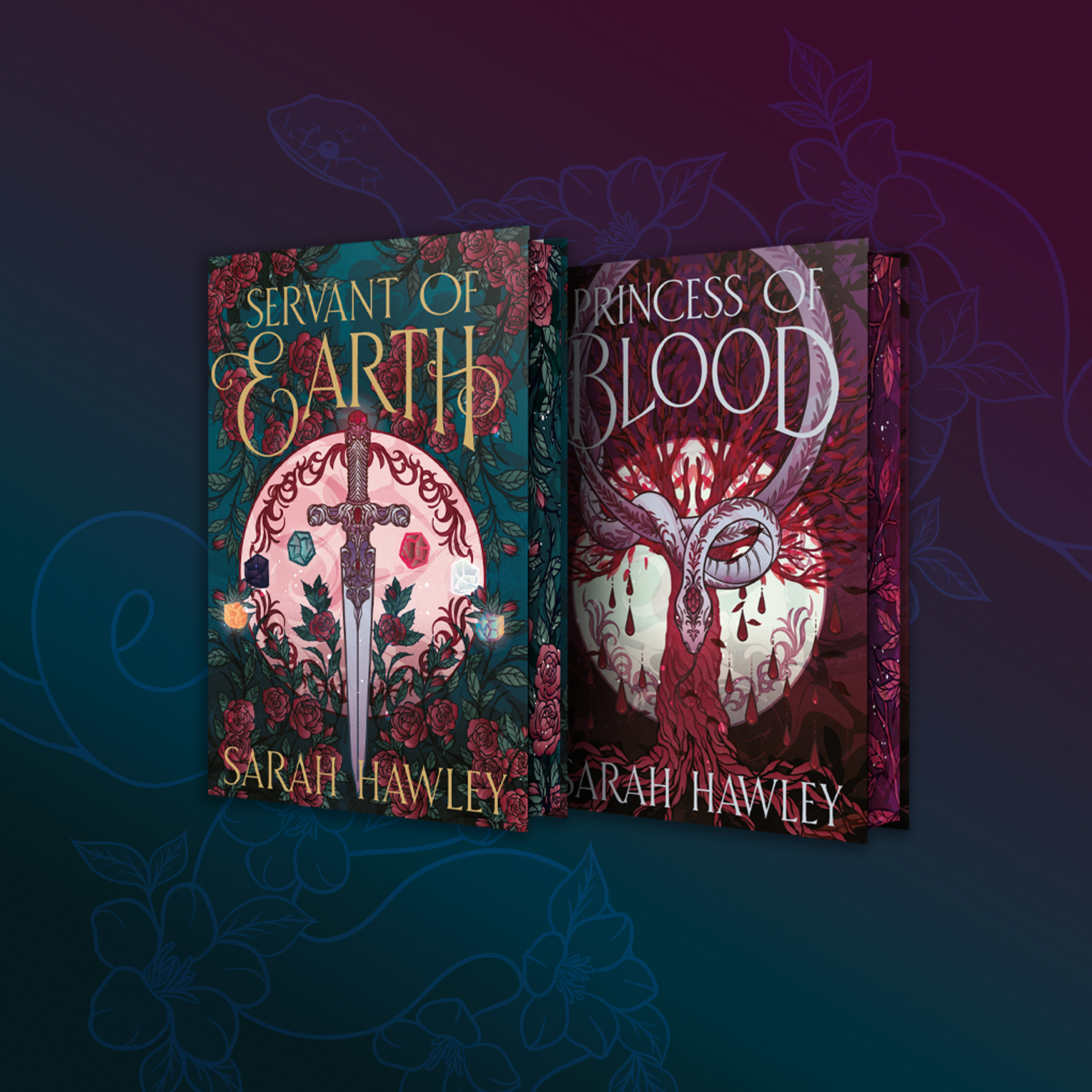 the Exclusive Editions of Servant of Earth and Princess of Blood